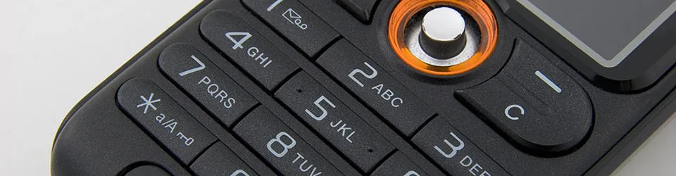 Tastatur eines Ericsson Handy