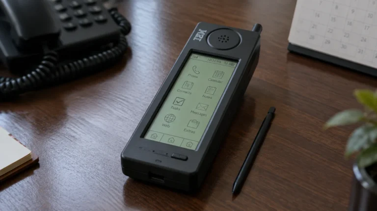 Wann gab es das erste Smartphone? IBM Simon, Nokia und iPhone
